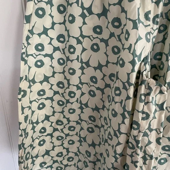 Floral Patterned Wide-Leg Culottes Pants - Picture 4 of 7